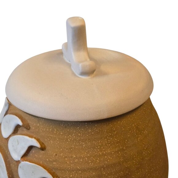 Metlox Poppytrail Sun Face Cookie Jar RARE California Vintage Pottery AS IS Read - Picture 11 of 16